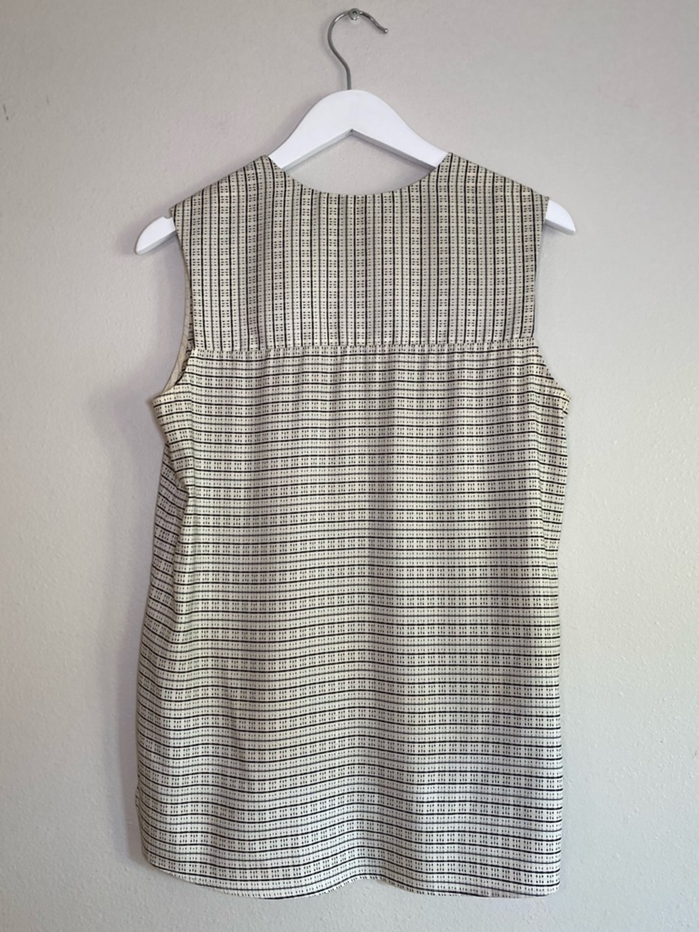 M.M.LaFleur "The Lagarde" Top - Morse Code Print Size Small - Picture 2 of 10